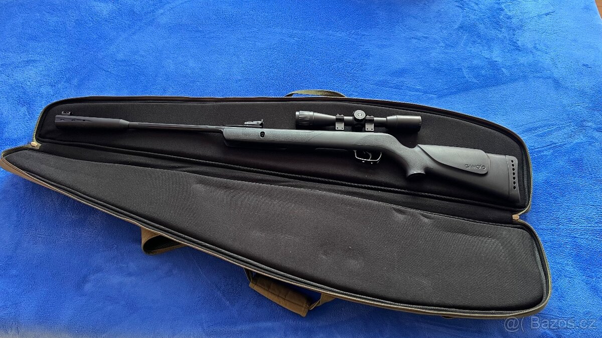 Vzduchovka Gamo Quiet Cat 4,5mm+Valiant 4x32+přísl