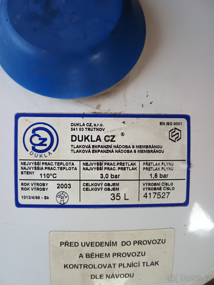 Čerpadlo a Expanzní nádoba