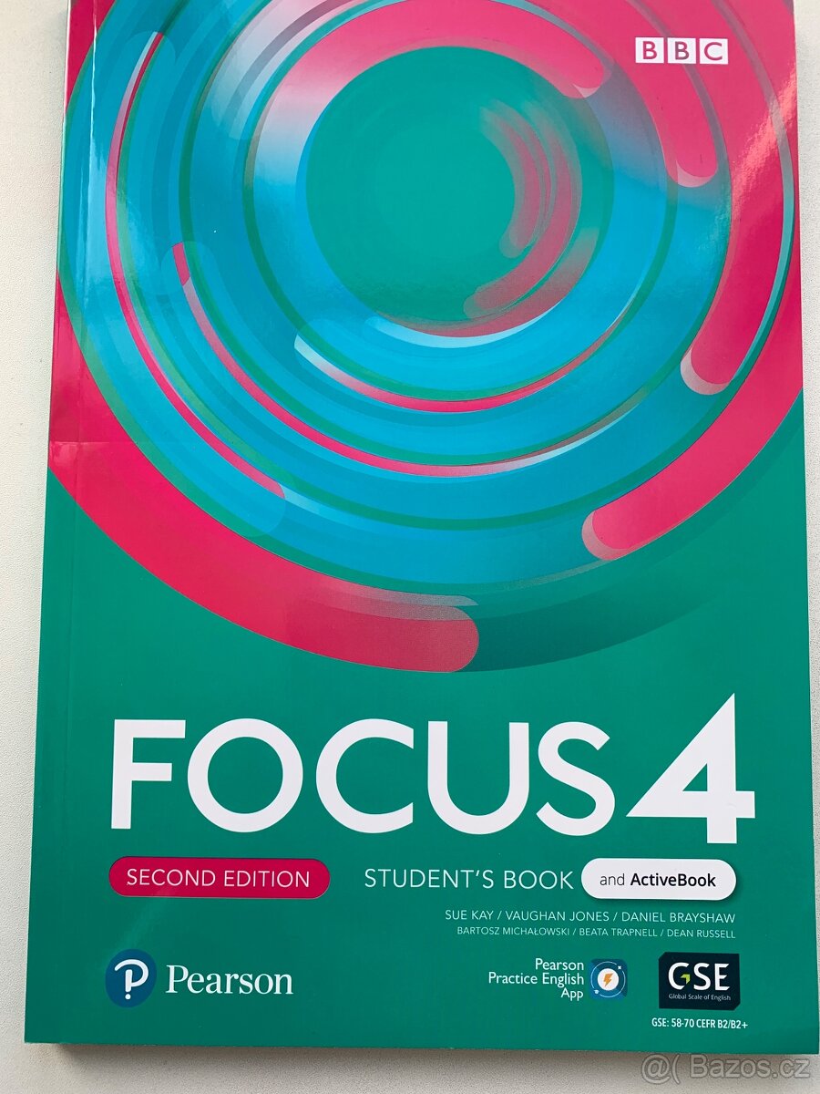 Focus 4 učebnice + slovníček