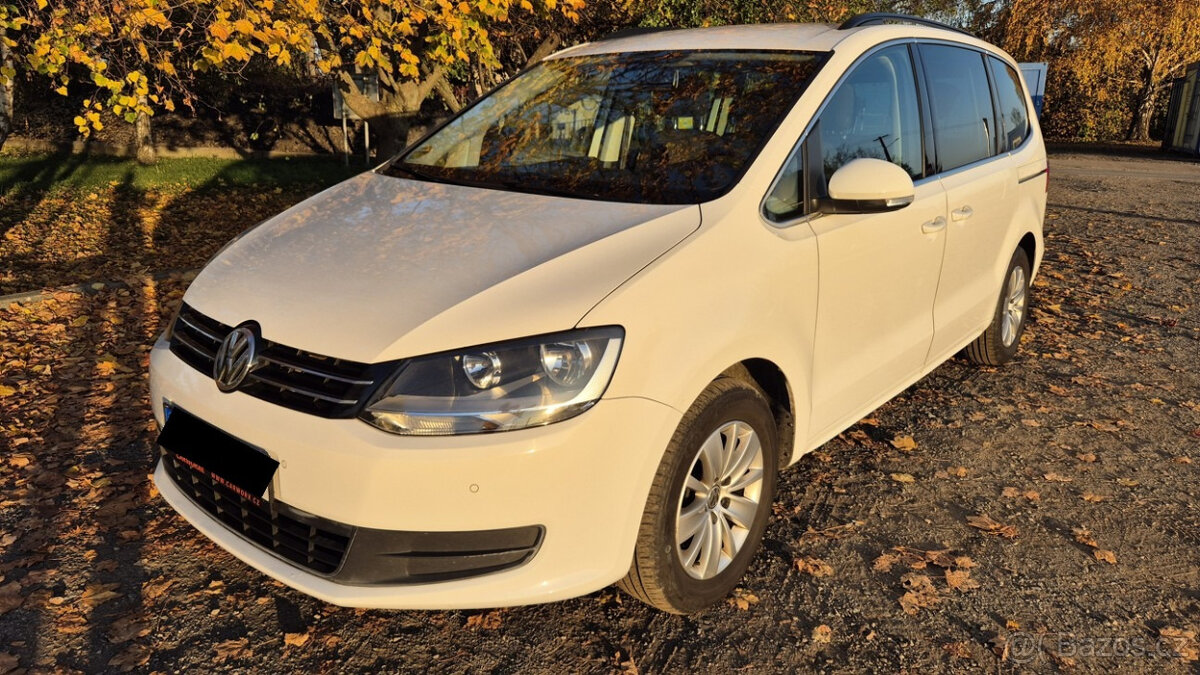 Sharan, 2.0 TDI, DSG, 103 kW, r.v.2015, tažné