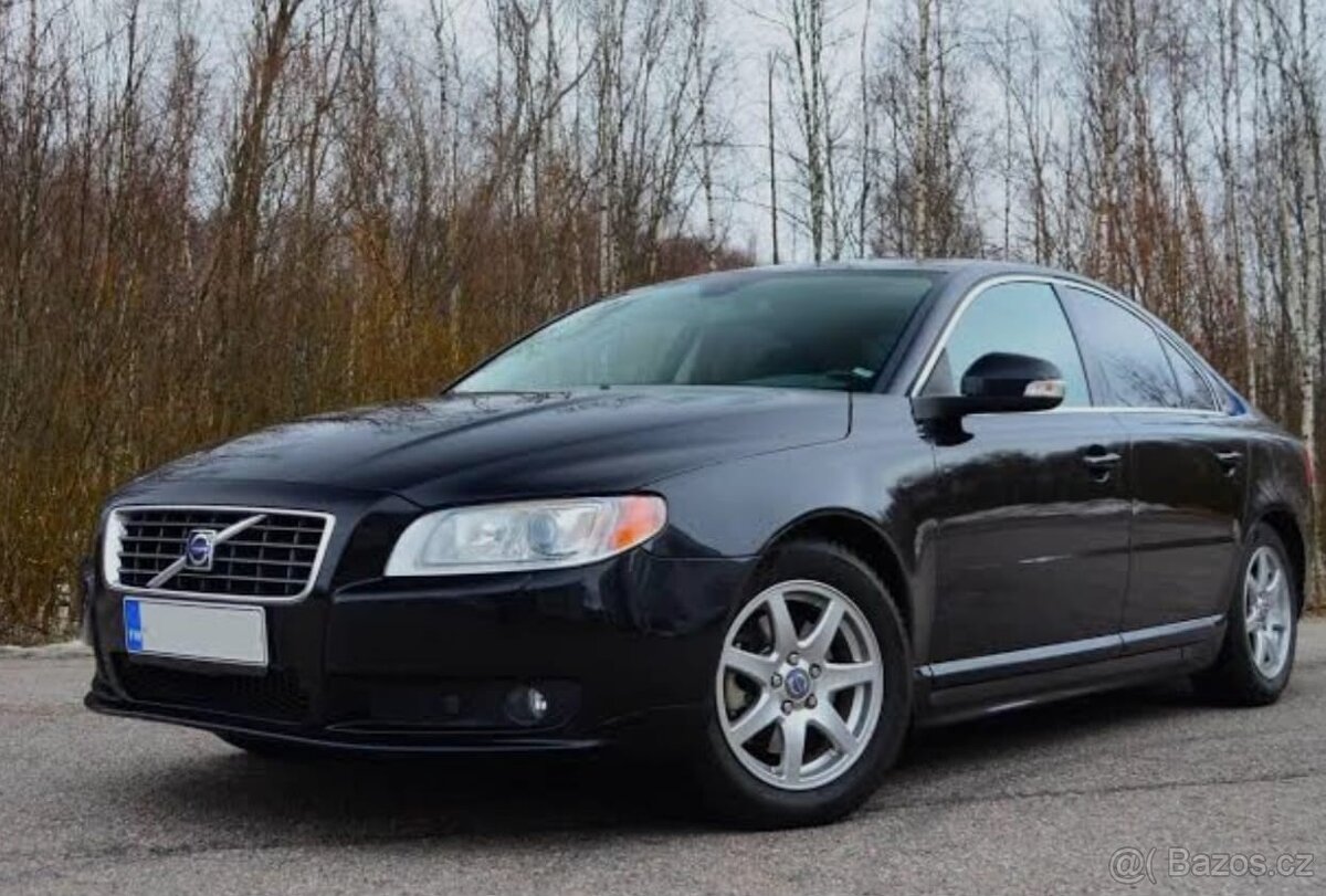 Volvo S80 D5 kapota, dveře, airbagy, sedačky, světla