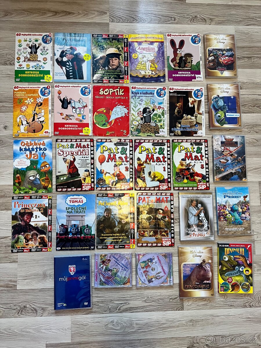 Pohádky na DVD