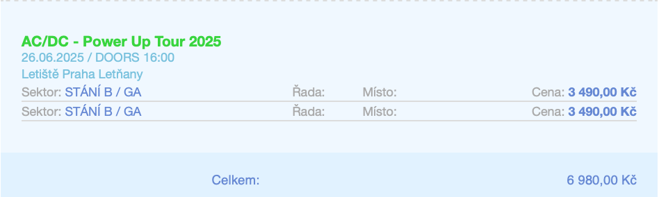 vstupenky na AC/DC