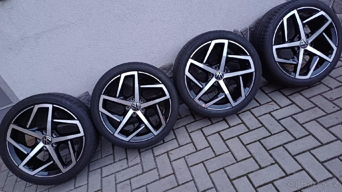 ALU KOLA VW DALLAS GOLF 8 7,5x18 ET51 5x112 PIRELLI225x40x18