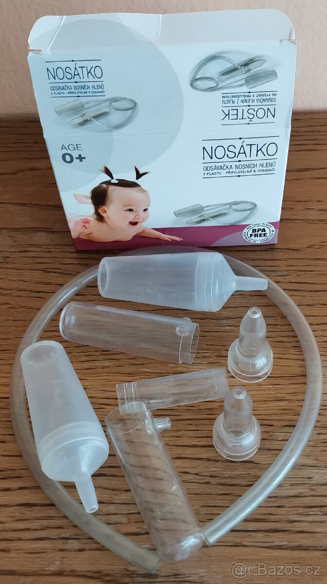 NOSÁTKO - odsávačka nosních hlenů od narození