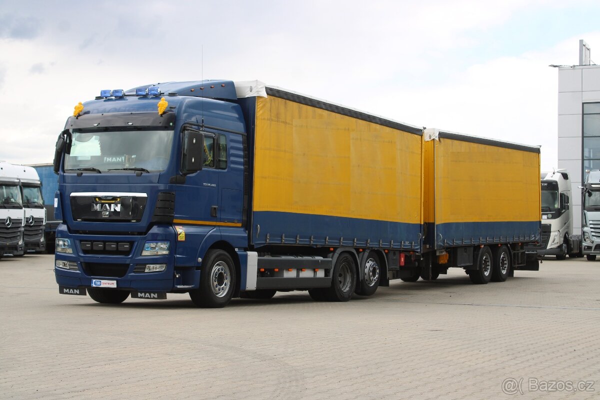 MAN TGS 26.440, 6X2, EURO 5, ZVEDACÍ NÁPRAVA, TV + K&G ZPA