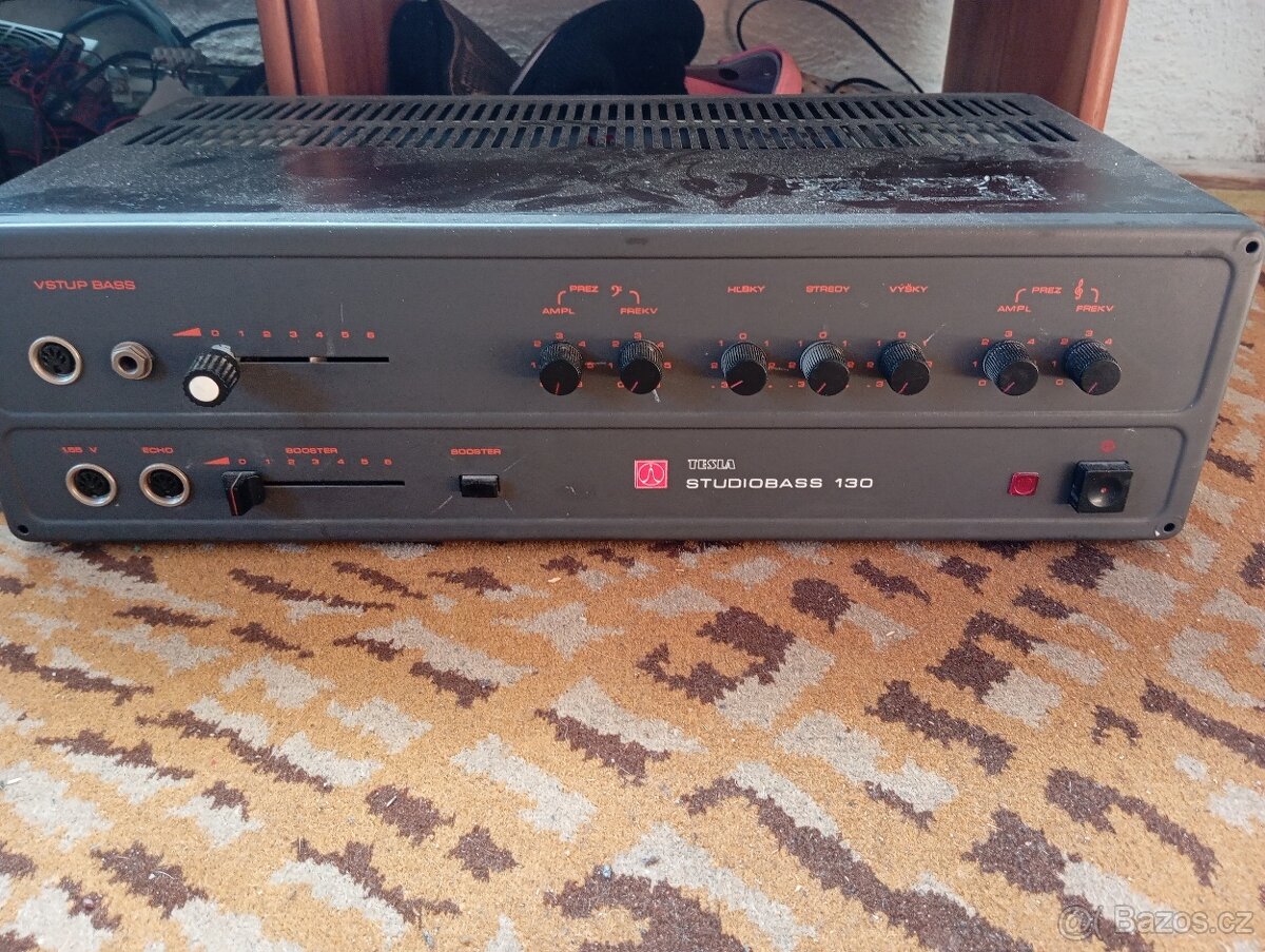 Prodám zesilovač Tesla studiobass 130