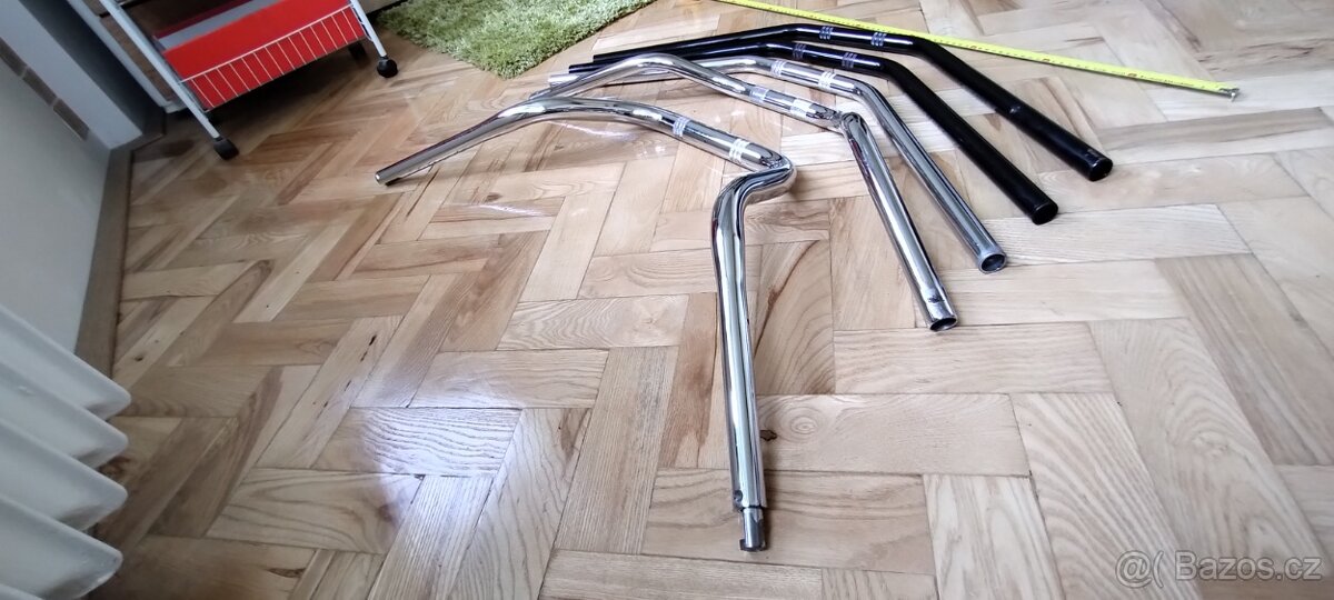 řidítka chopper i klasika,pěkné