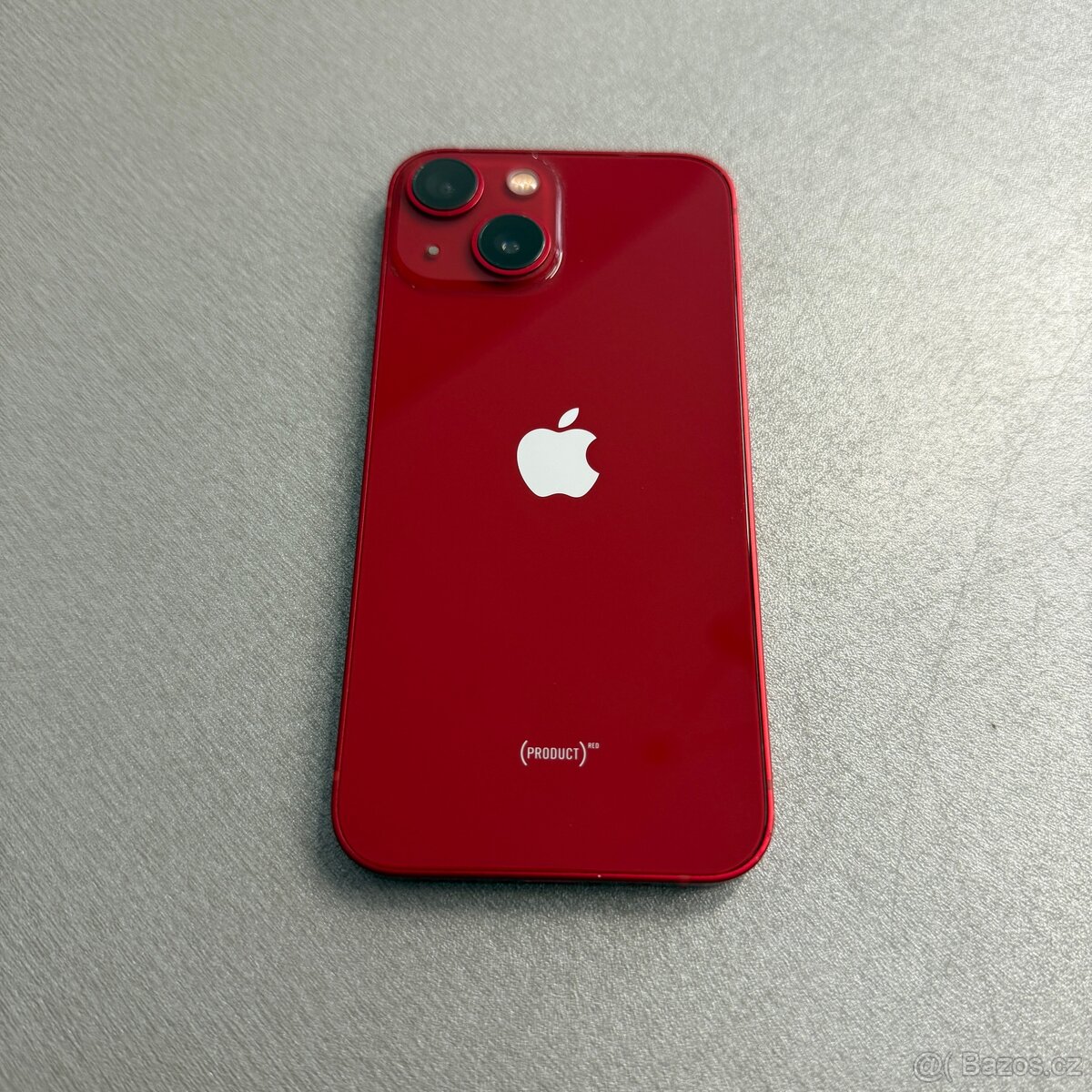 iPhone 13 mini 128GB červený, pěkný stav, 12 měsíců záruka