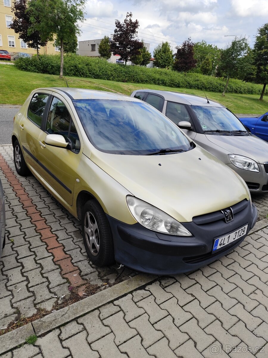 Prodám peugeot 307 r.v.2007, 2.0 benzín