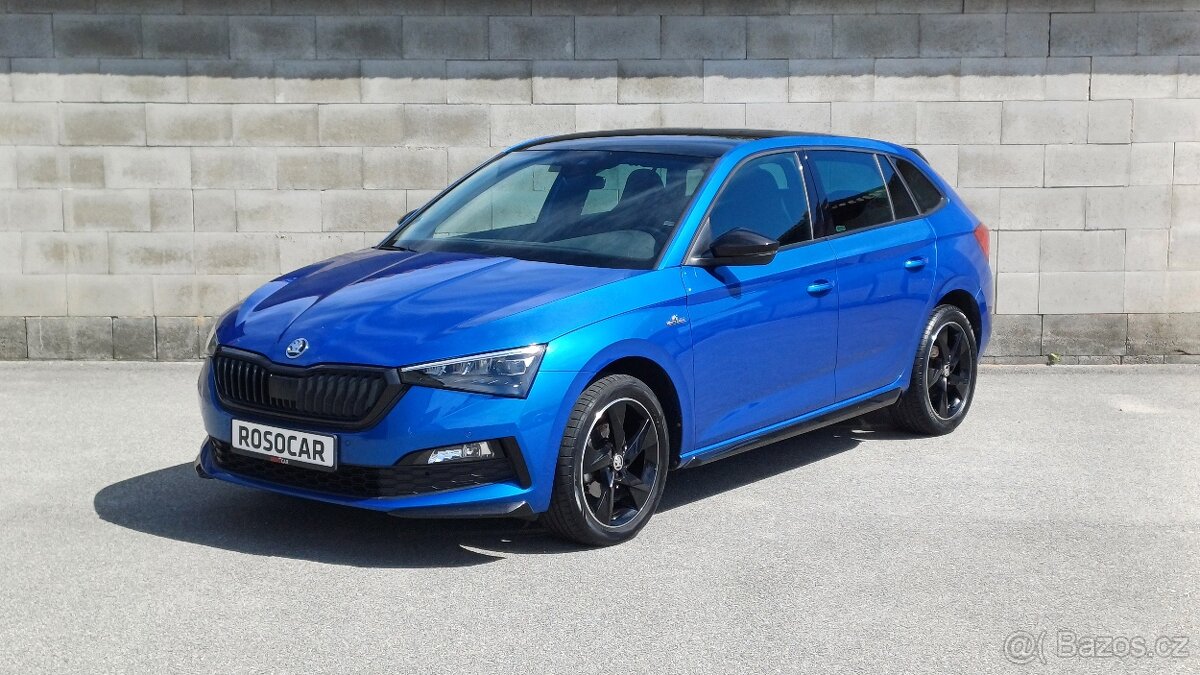 Škoda Scala 1.5TSI 110kW Monte Carlo 1.maj-ČR-DPH-Nehav-TZ