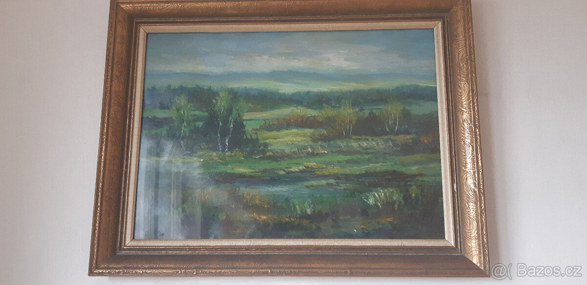 Tři obrazy  J. K. Borek 50. léta