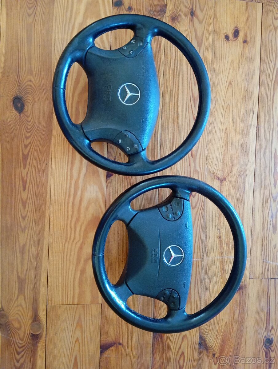 Mercedes kožené volanty 210 a 203