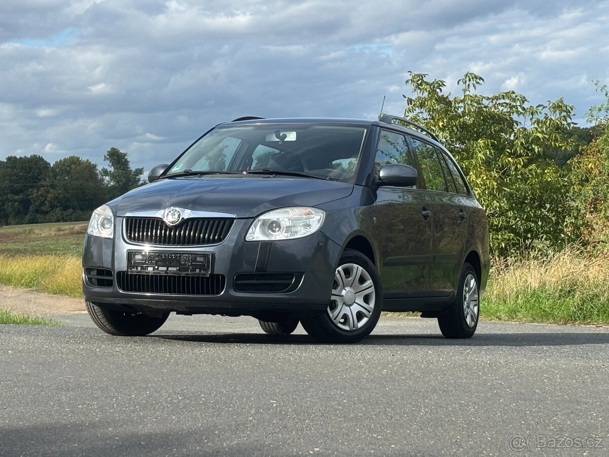 ŠKODA FABIA,1.4i,16V,63KW,KLIMATIZACE,EL.OKNA,TAŽNÉ ZAŘÍZENÍ