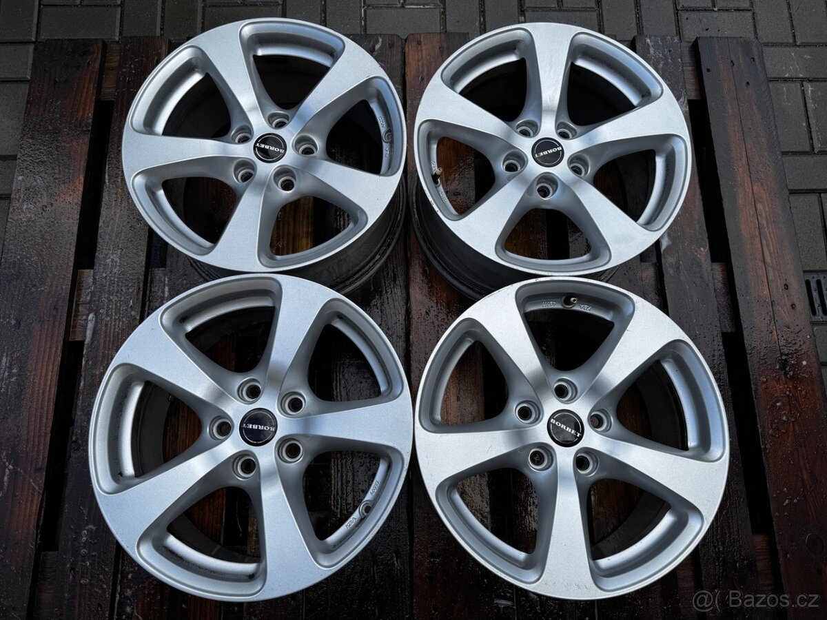 Alu kola, disky r17 5x120 Borbet (konkávní)