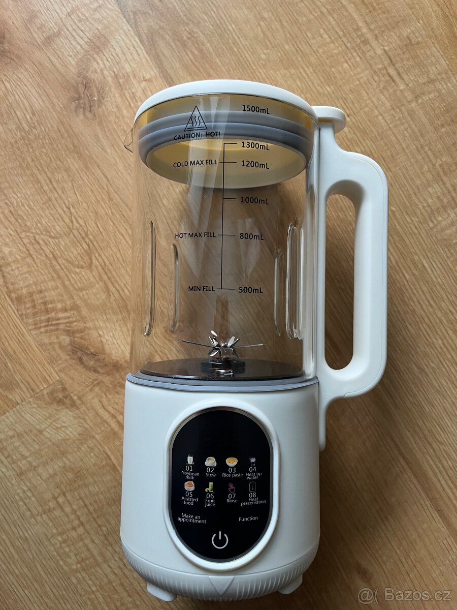 Malý multifunkční automatický mixér na sojové mléko a vaření