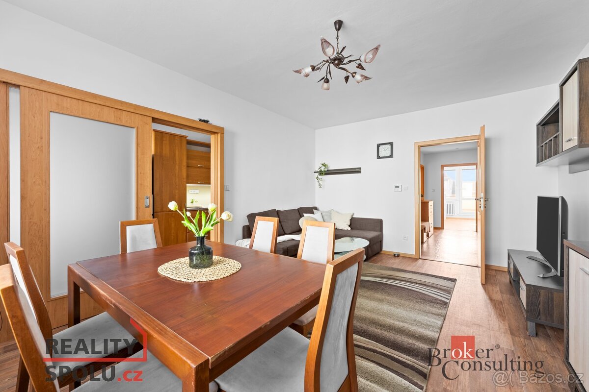 Pronájem, byty/3+1, 82 m2, Oskara Brázdy 555, 53351 Pardubic