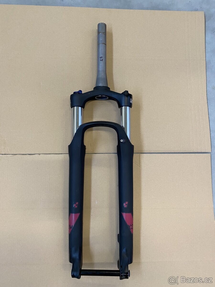 vidlice 29 suntour xcm34 pevná osa boost