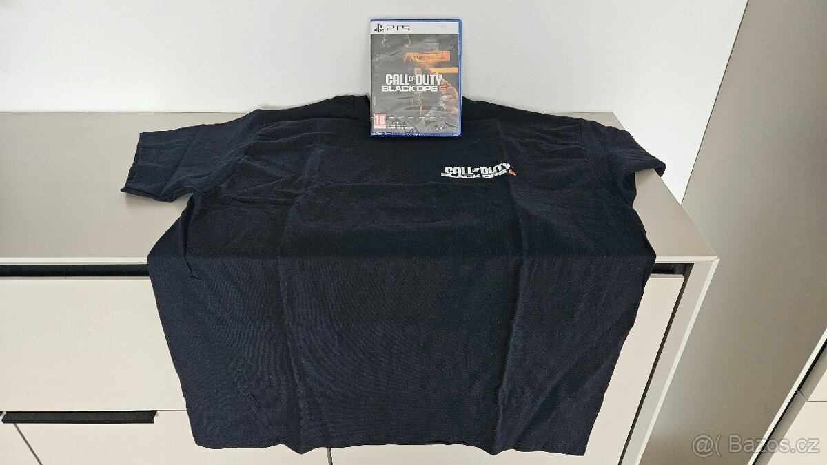 Call of Duty: Black Ops 6 / PS5 + tričko vel. L