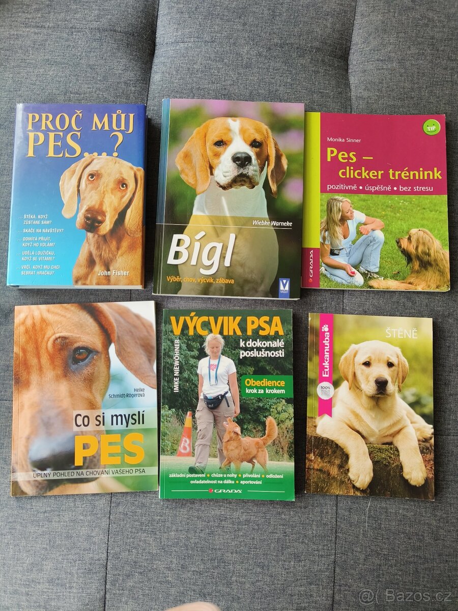 Knížky o výchově a chovu psů