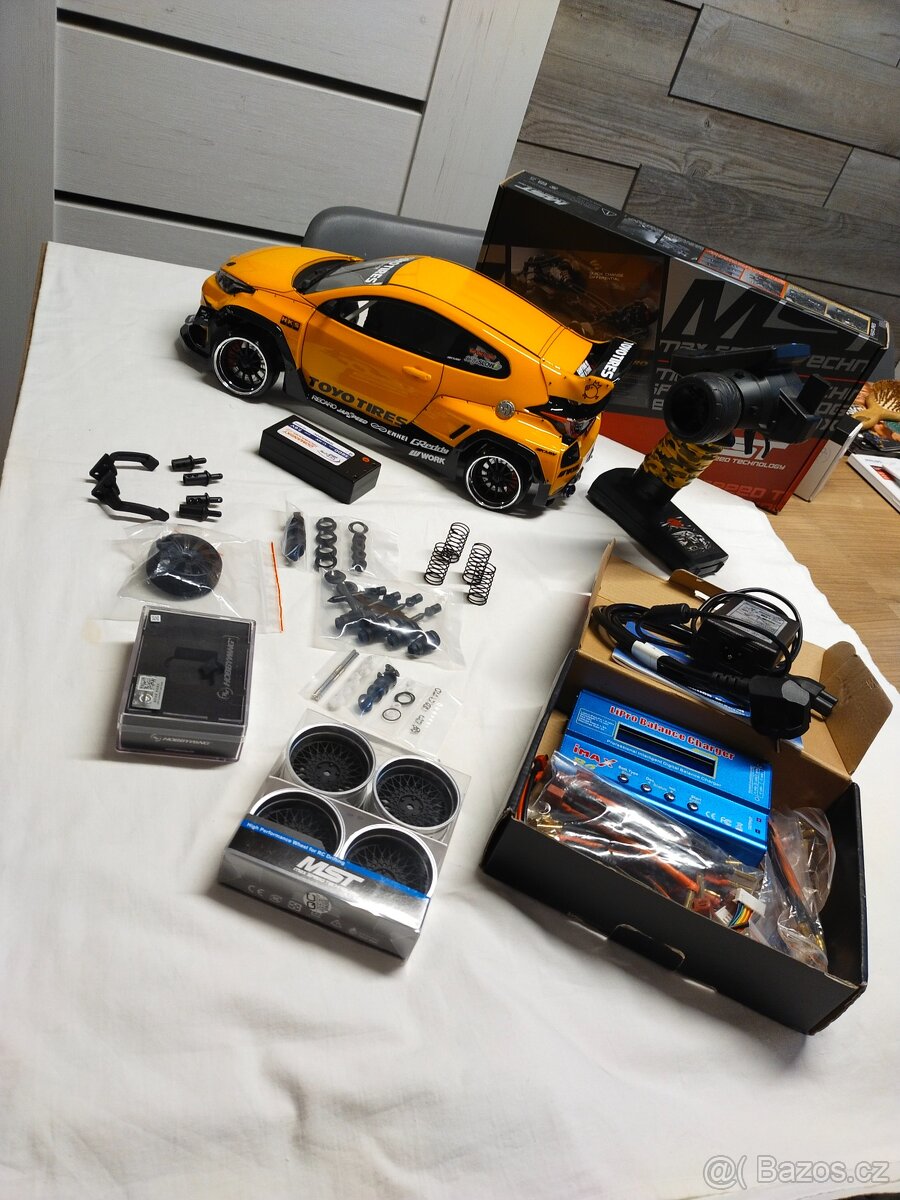 PRODÁM RC DRIFT MST MRX S PRO 2WD komplet RTR sada
