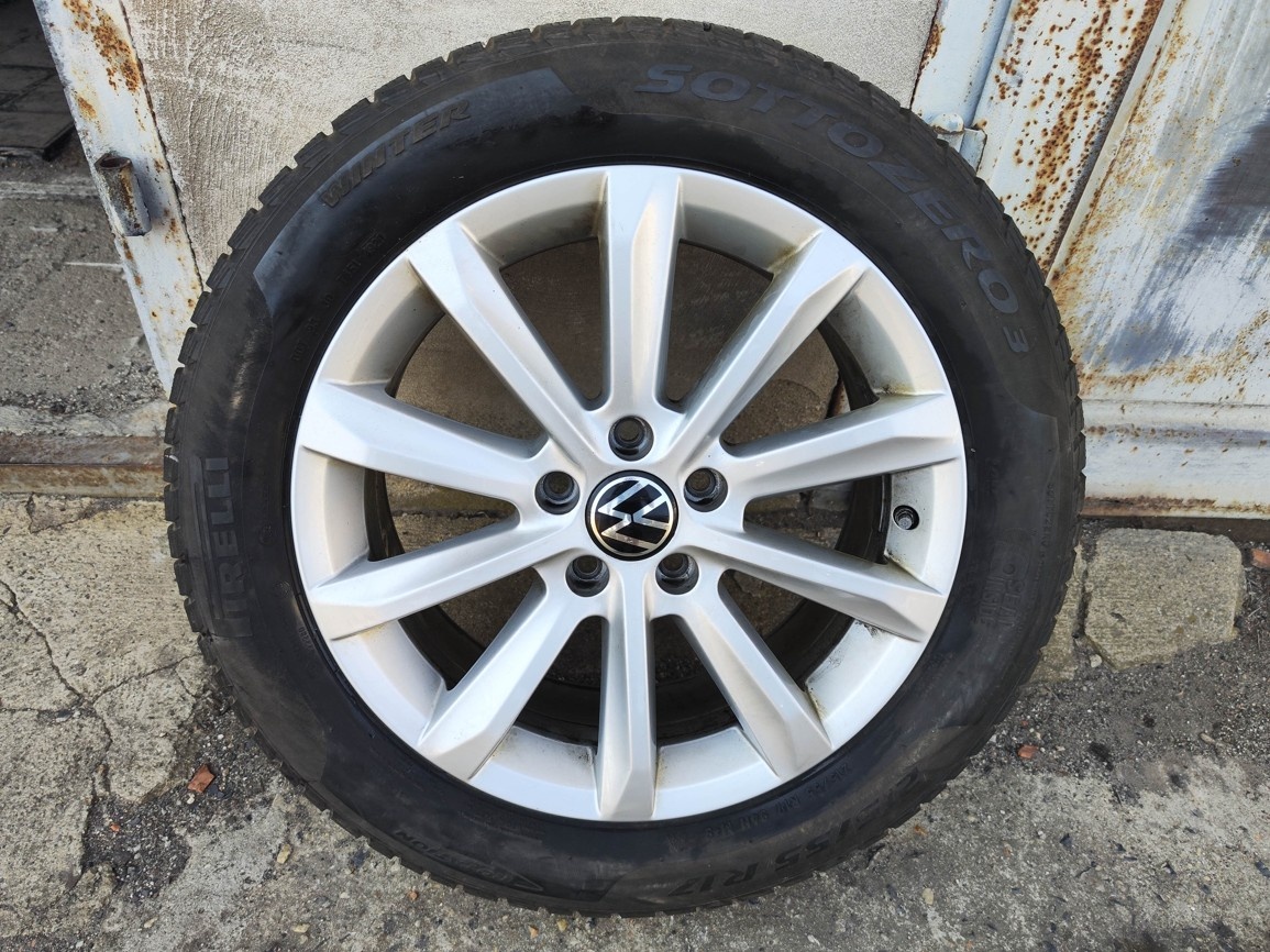 17"kusový alu disk Helsinki 5x112 origo VW Passat B8 TPMS