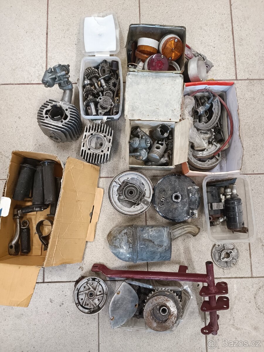 Díly Jawa pionýr 20 21 23 50