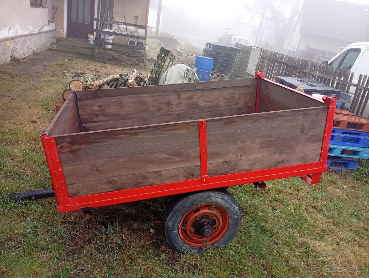 Vlek za malotraktor , traktor