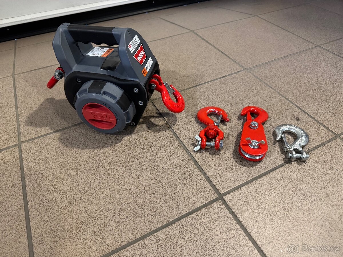 WARN DRILL WINCH 340 kg - syntetické lano, nový
