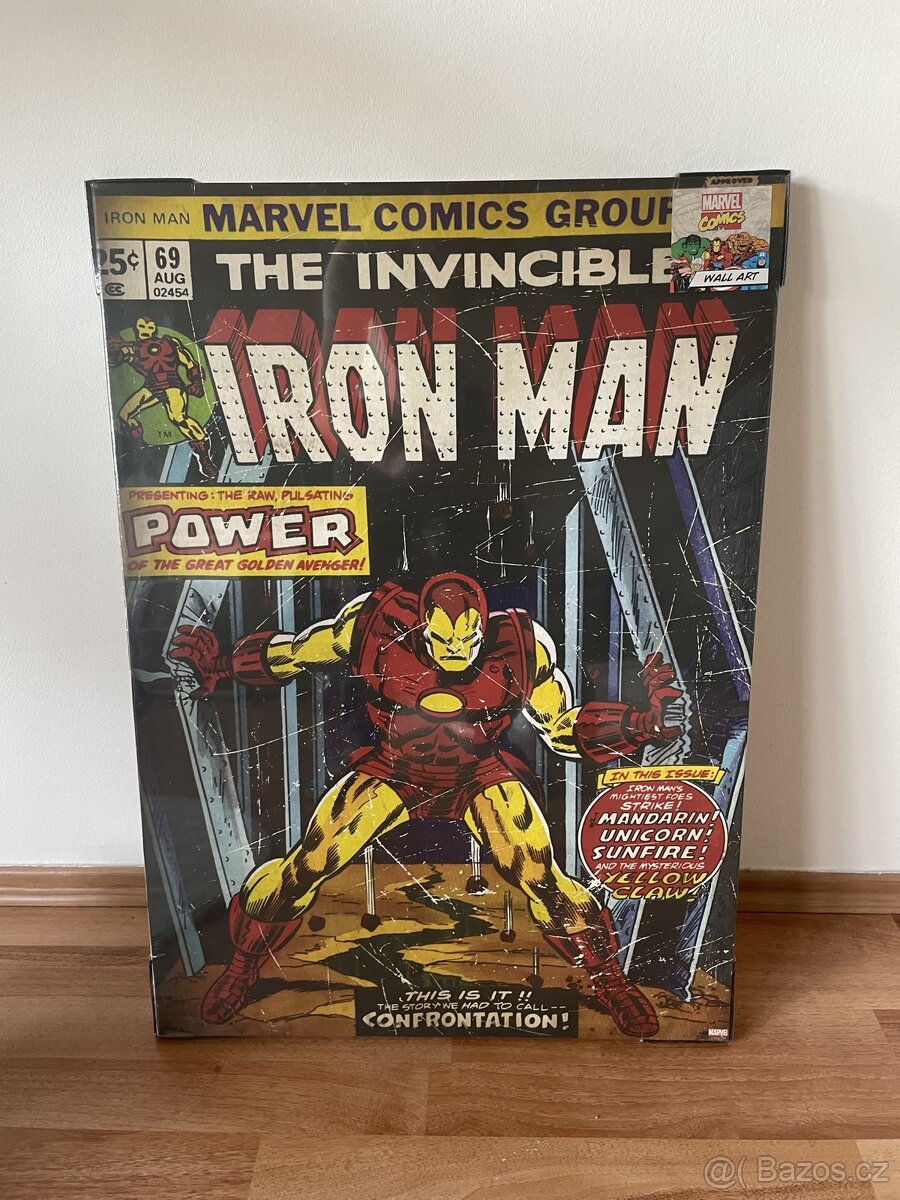 Obraz na plátně Iron Man 50x70cm
