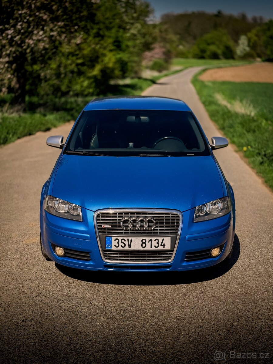 Audi A3 2.0 TDi 103kW S-line Sprint blau