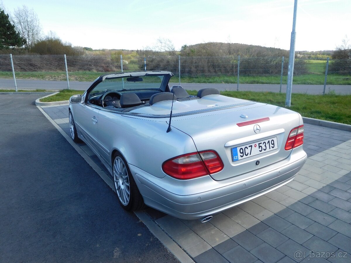 Mercedes-Benz CLK 200 2.0 i Avantgarde Cabrio, 100 kW, Kůže