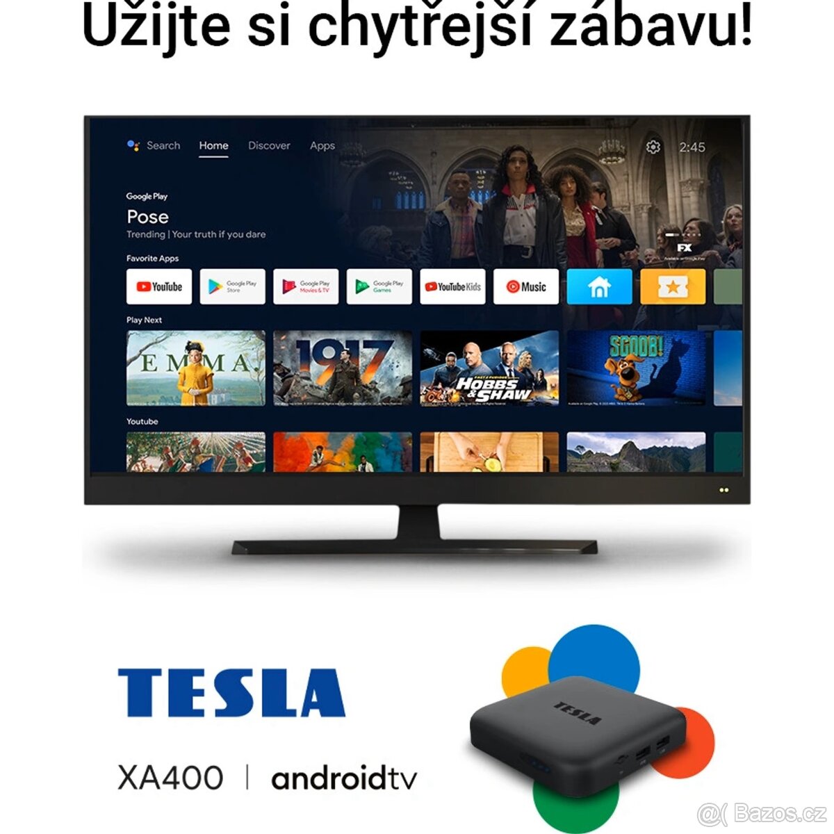 TESLA Mediabox AX400 - nové