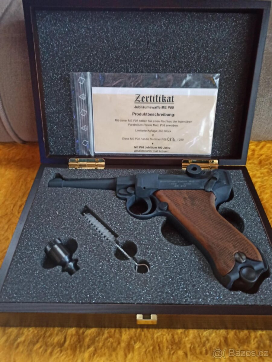 Expanzní Luger P08 Parabellum