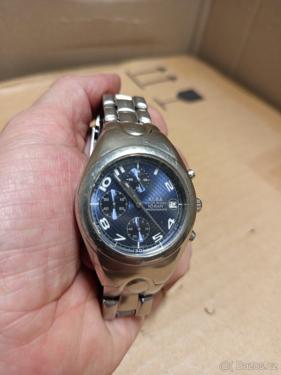 HODINKY ALBA (SEIKO) Chronograph.
