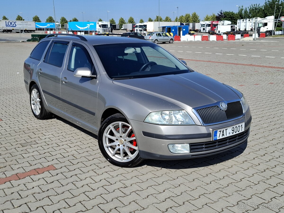 Škoda Octavia II Combi 2.0 TDI – spolehlivá, po servisu