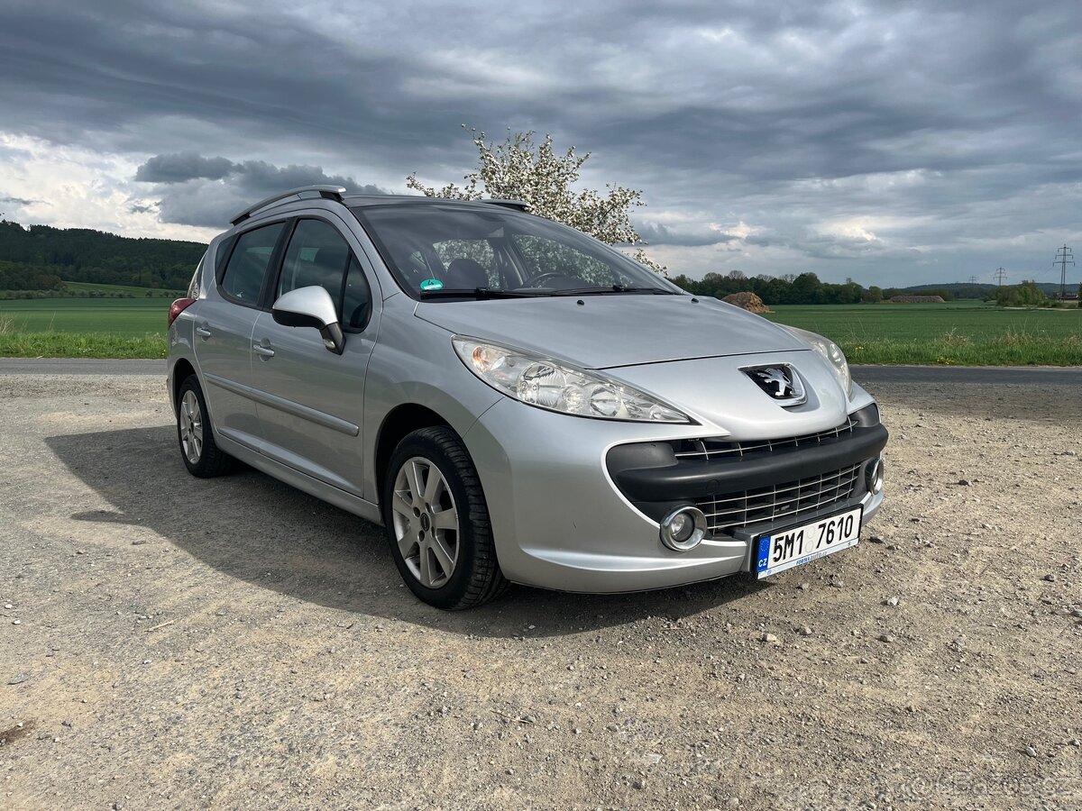 Peugeot 207SW 1.6HDi 80kw 2008 Nová STK