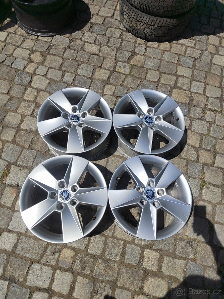 prodám orig alu 16 škoda Octavia 3 Ilias 5x112 ET 46