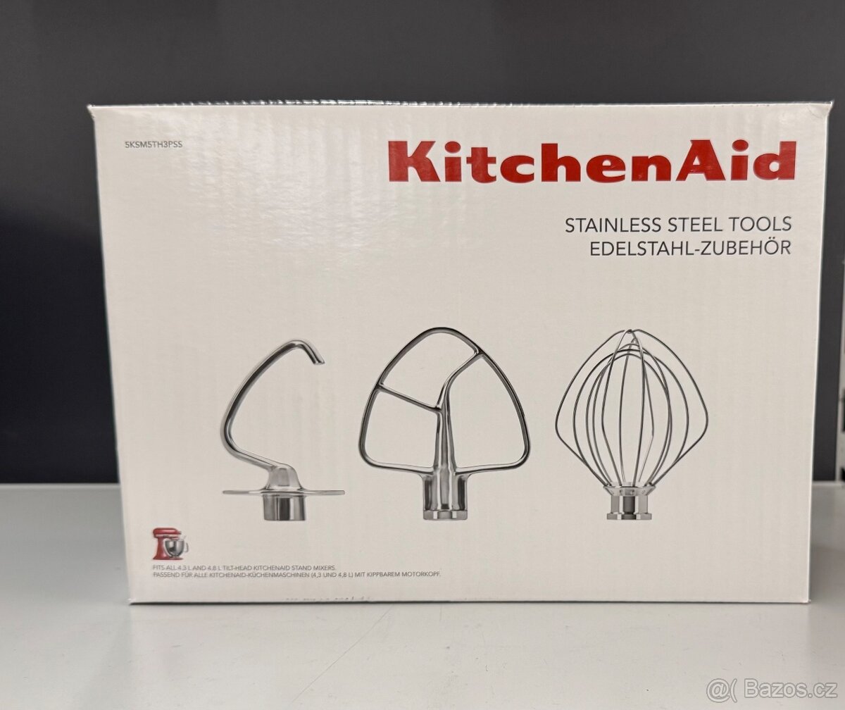 KitchenAid nerezová sada 5KSM5TH3PSS nová
