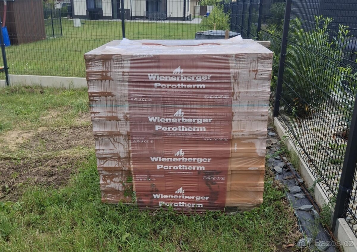 Porotherm cihly 140x497x249, 80ks