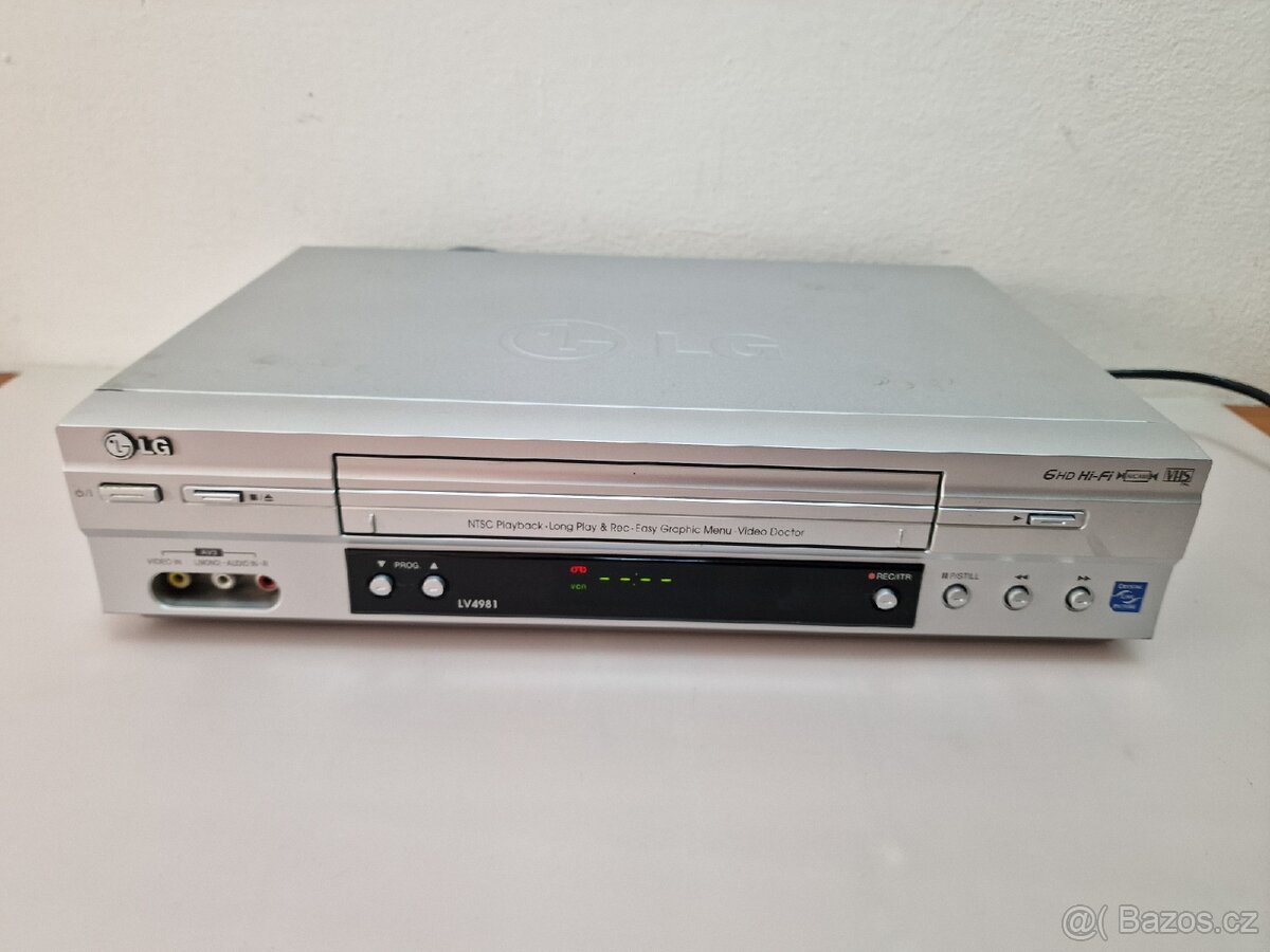 Videorekordér Lg Lv4981 6head
