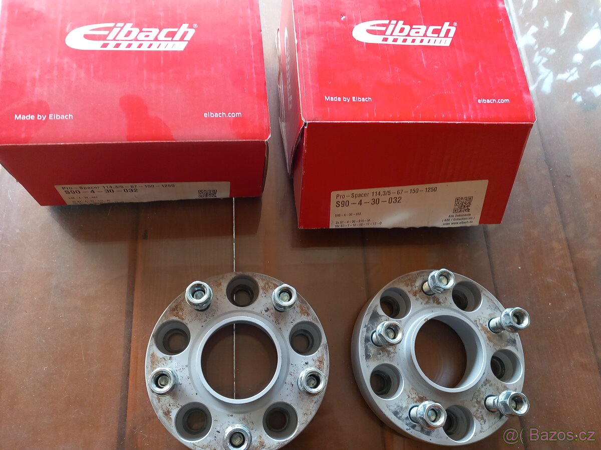Rozsirovaci podložky 5x114.3 30mm jeep