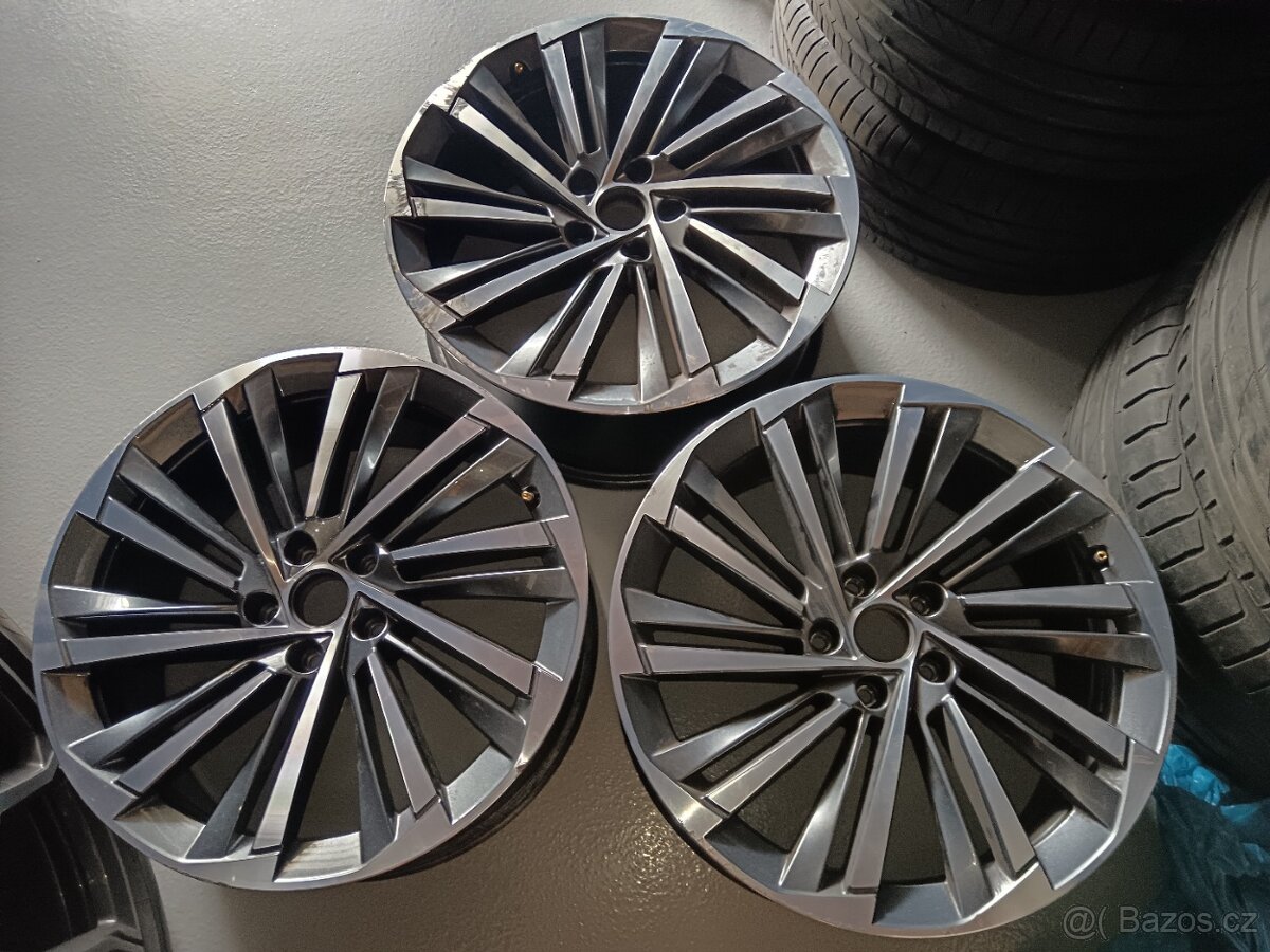3x al disk 19" VERITATE, ORIGINAL SKODA SUPERB IV