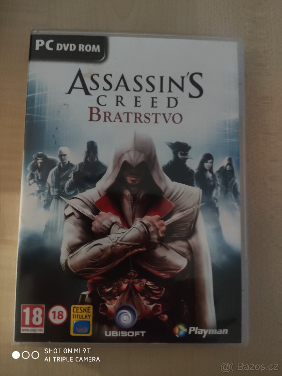 Na prodej počítačové hry pro PC DVD ROM