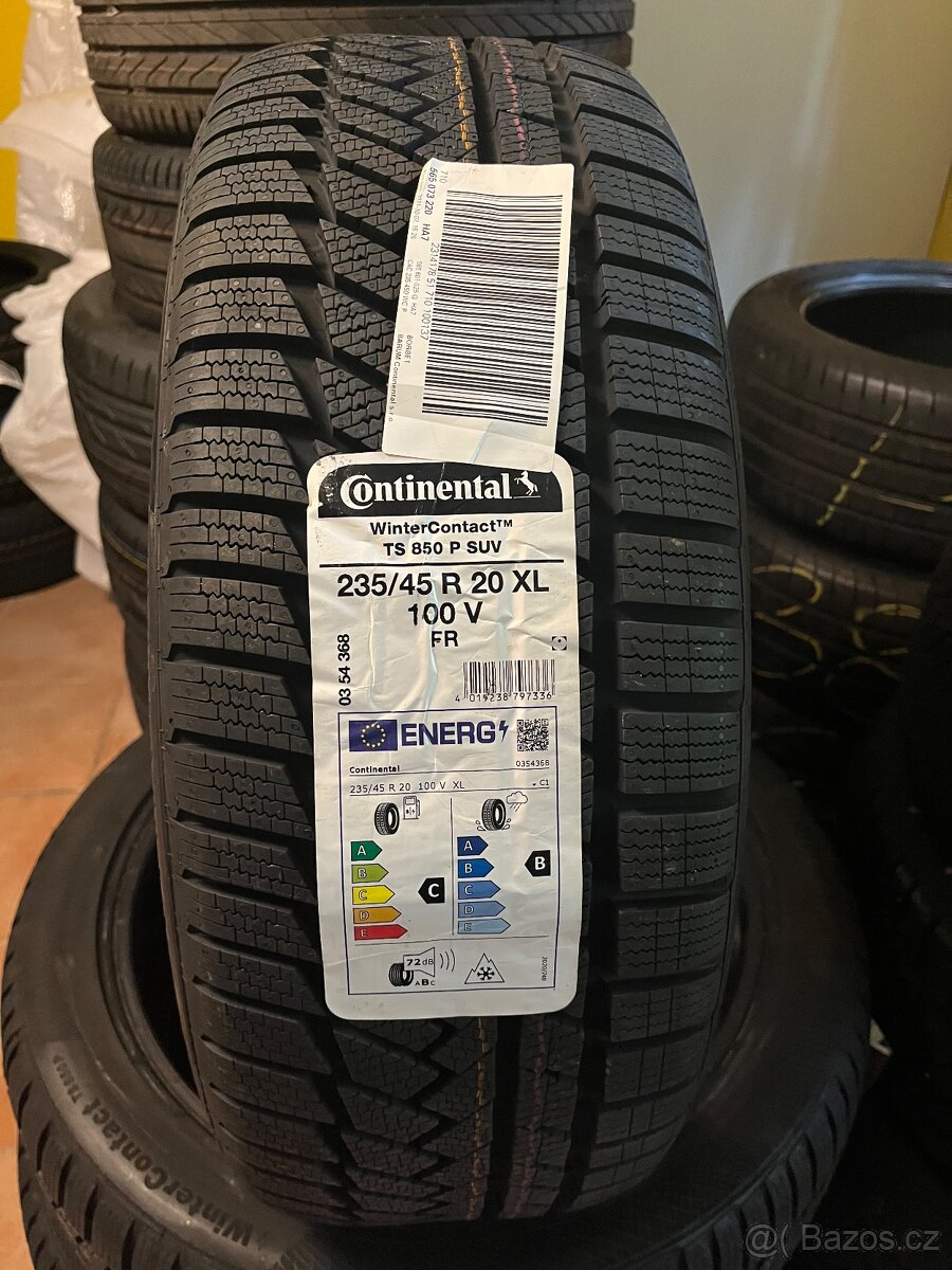 235/45 R20 Continental Nová zimní sada