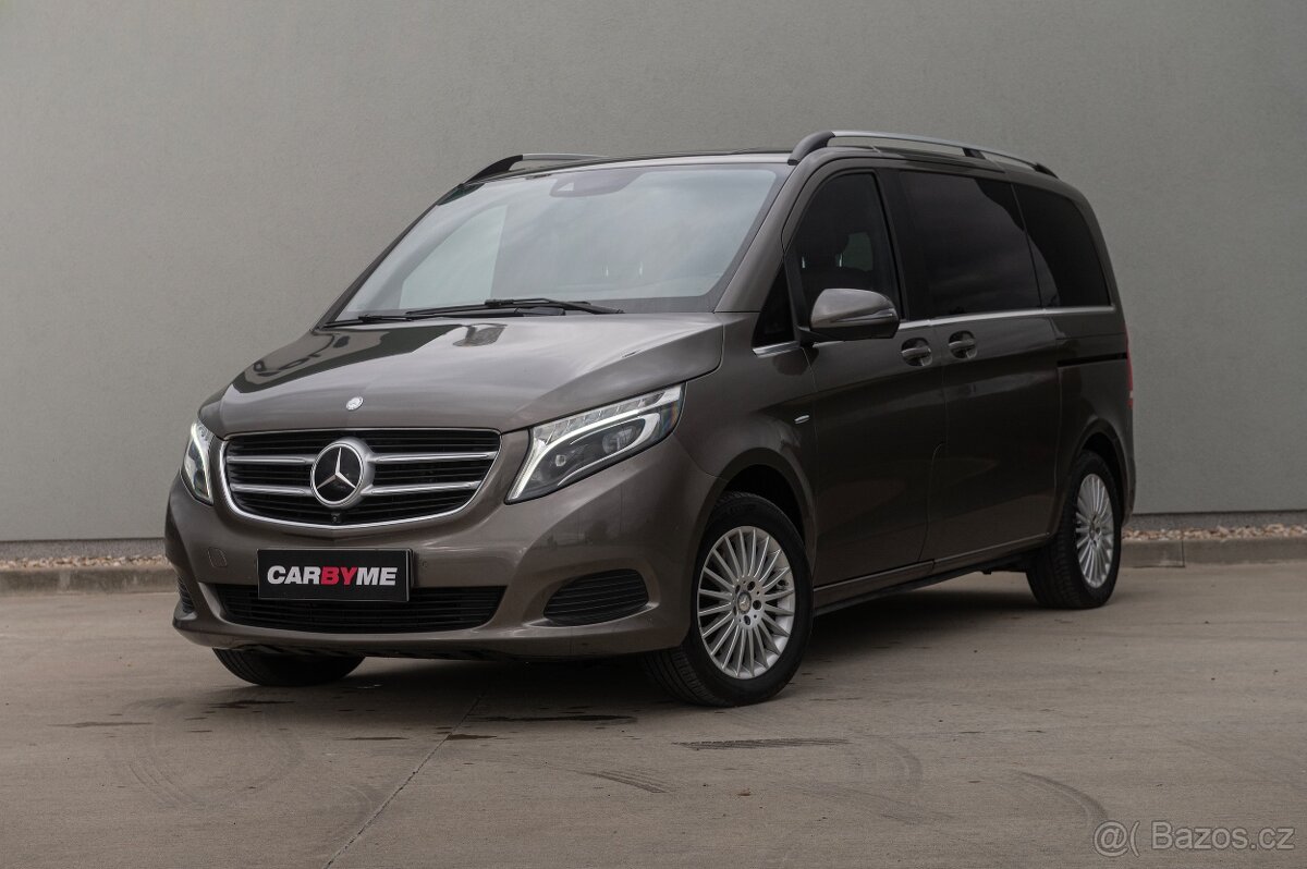 Mercedes Benz V250d 4Matic, 1.MAJ, ČR, ACC, 360, Tažné