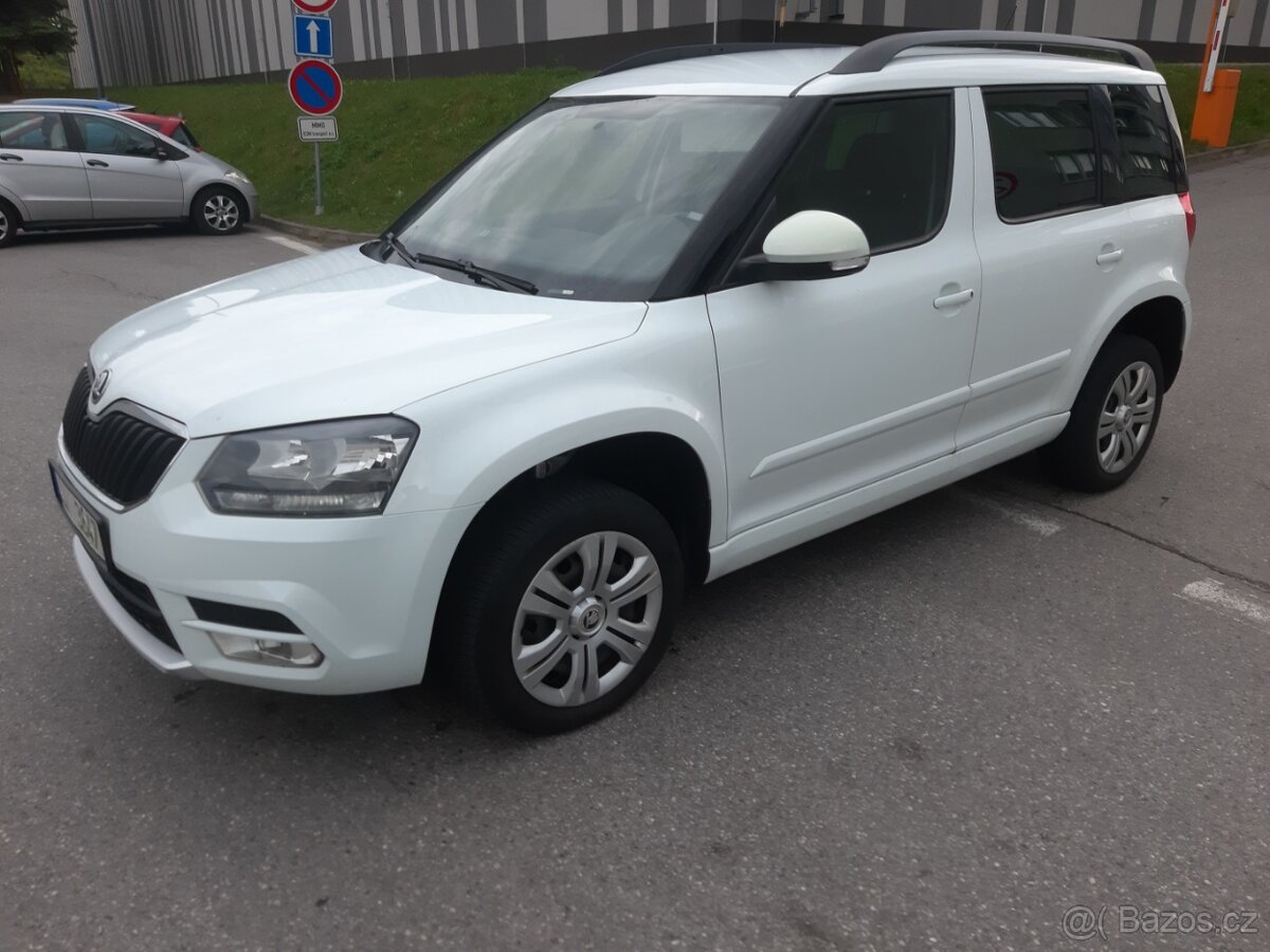 Škoda Yeti 2.0 TDI 1 majitel rok 2016 najeto 189 tis km