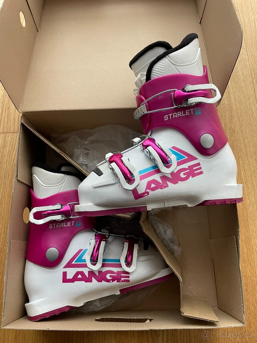 Dívčí lyžáky Lange Starlet 50 MP 200 - 205