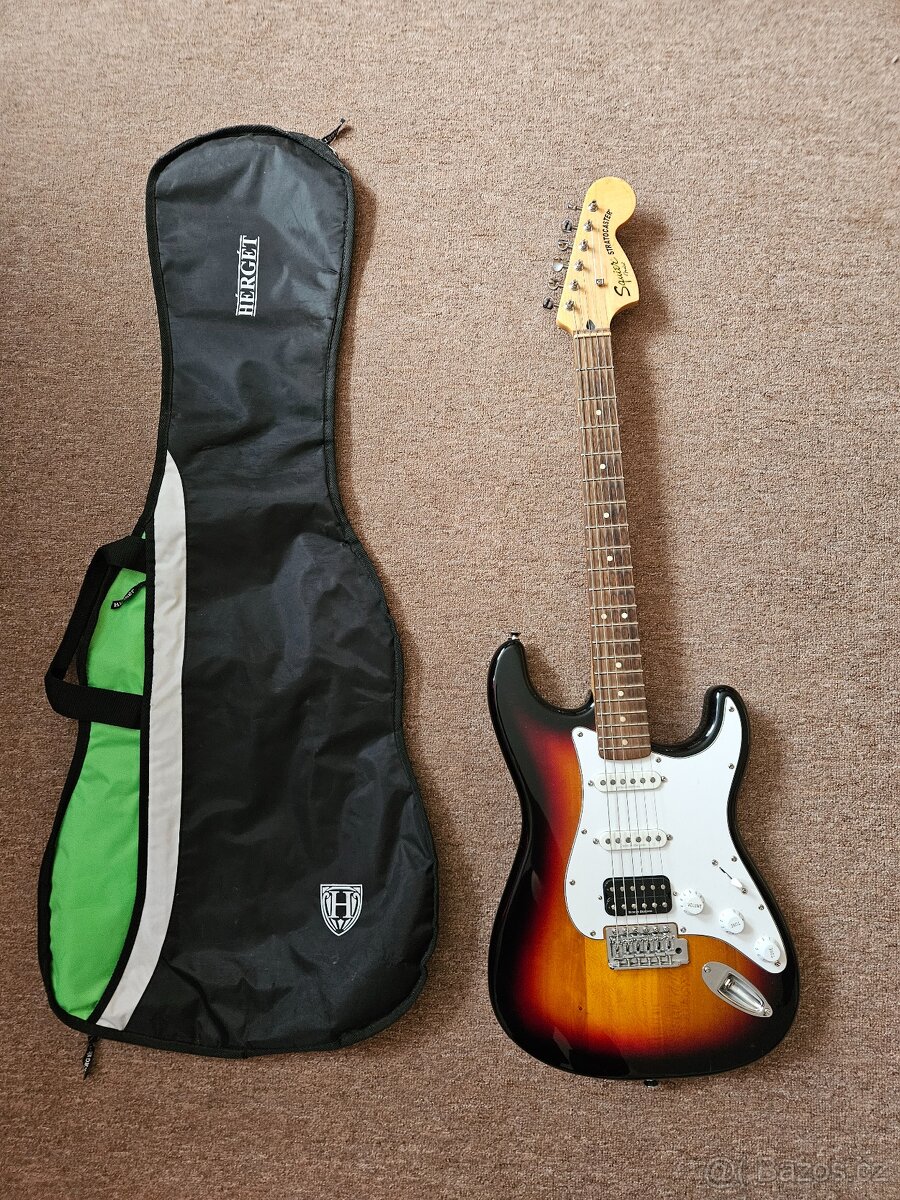 Fender Squier Stratocaster + obal