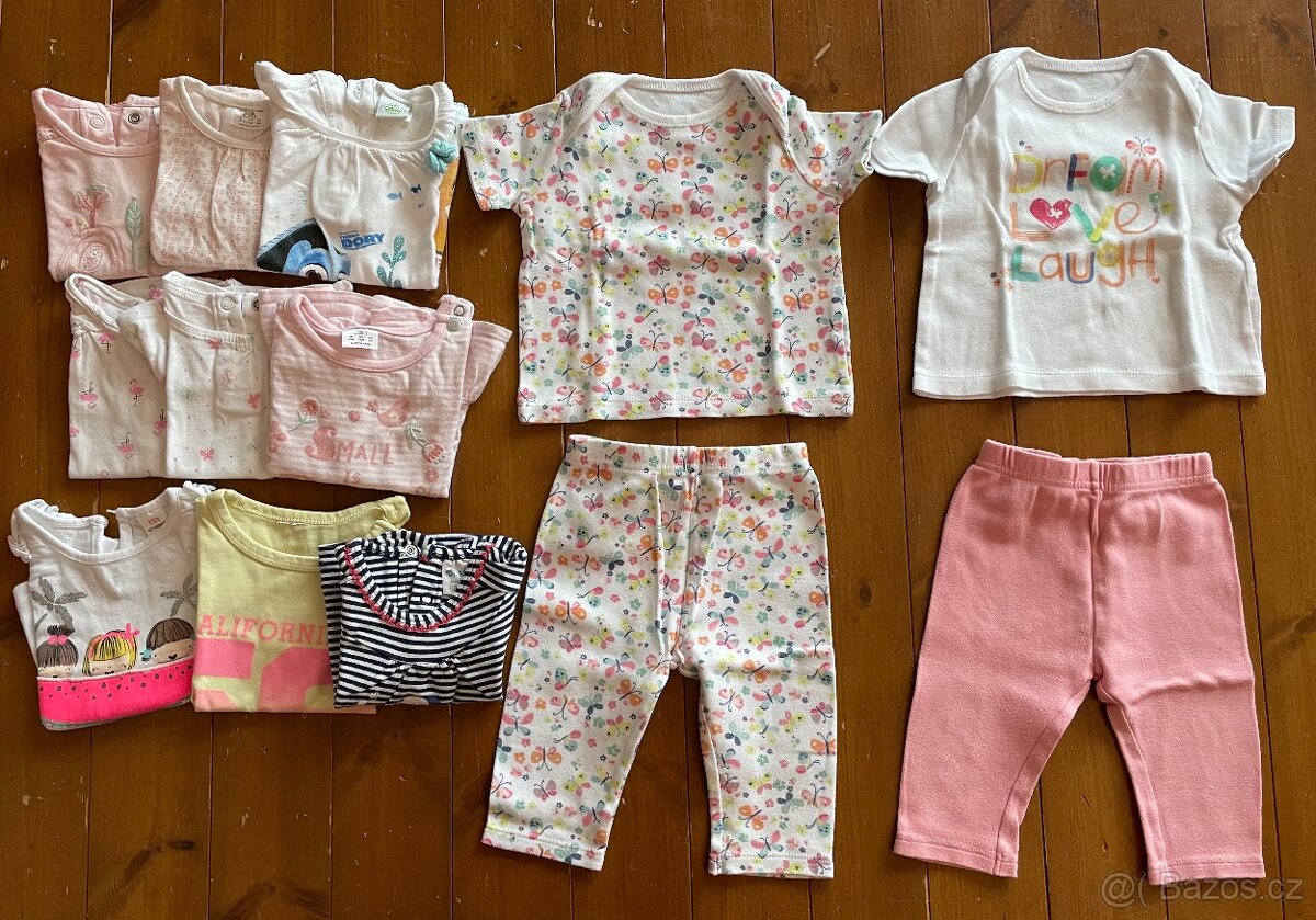 Dětské dívčí oblečení, vel. 56-68